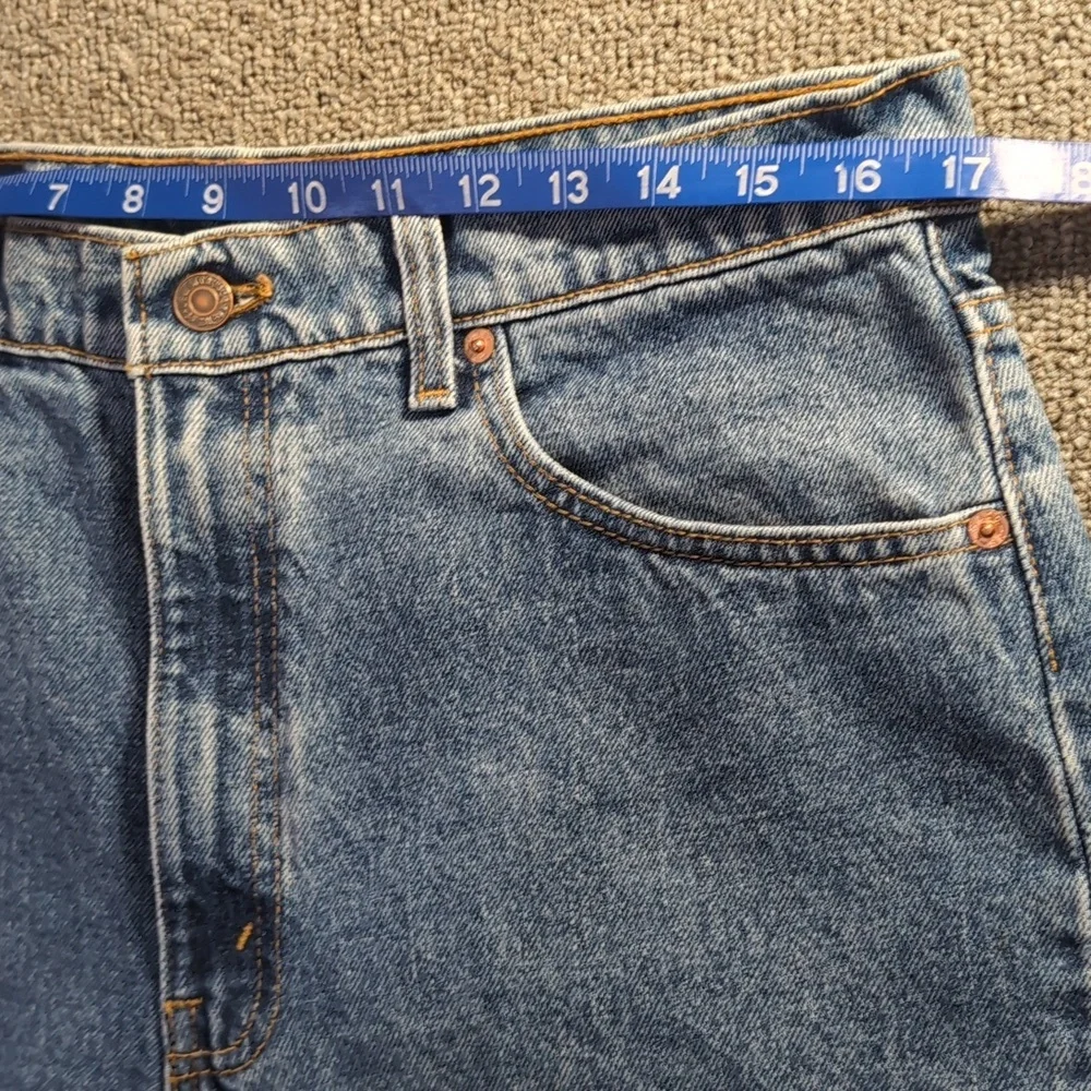 Vintage 1995 Levi’s 505 - Made in USA - Jeans Medium Wash - Size 36x30 - Picture 10 of 11